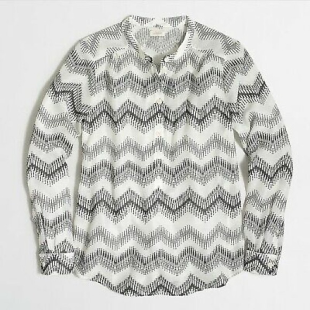 🎉HP🎉 J.Crew Factory chevron popover